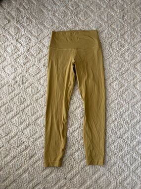Women’s LuluLemon Yellow/Green Align Leggings